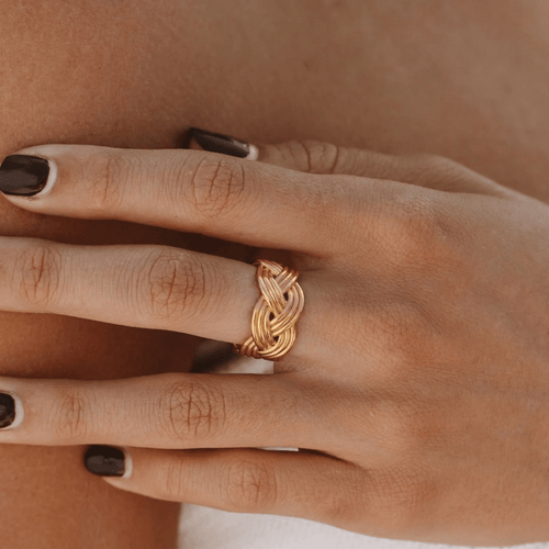 Braided Ring — worn