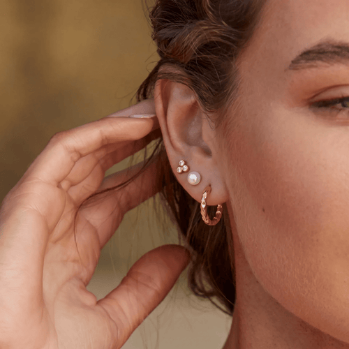 Essential Earring Set — worn