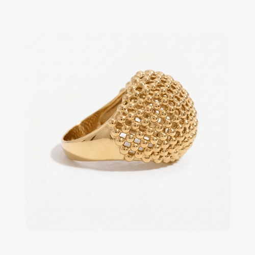 Mesh Dome Ring — detail