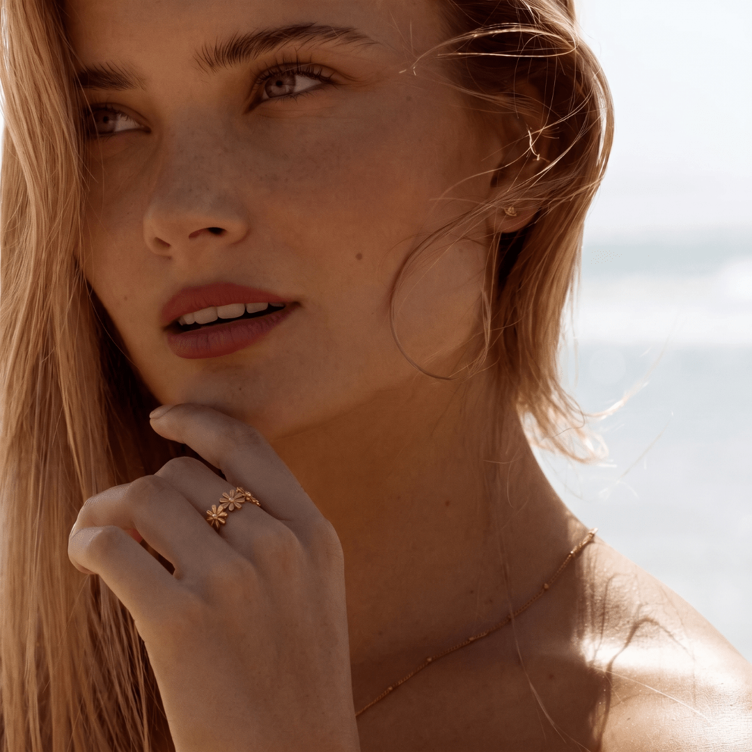Daisy Ring — worn