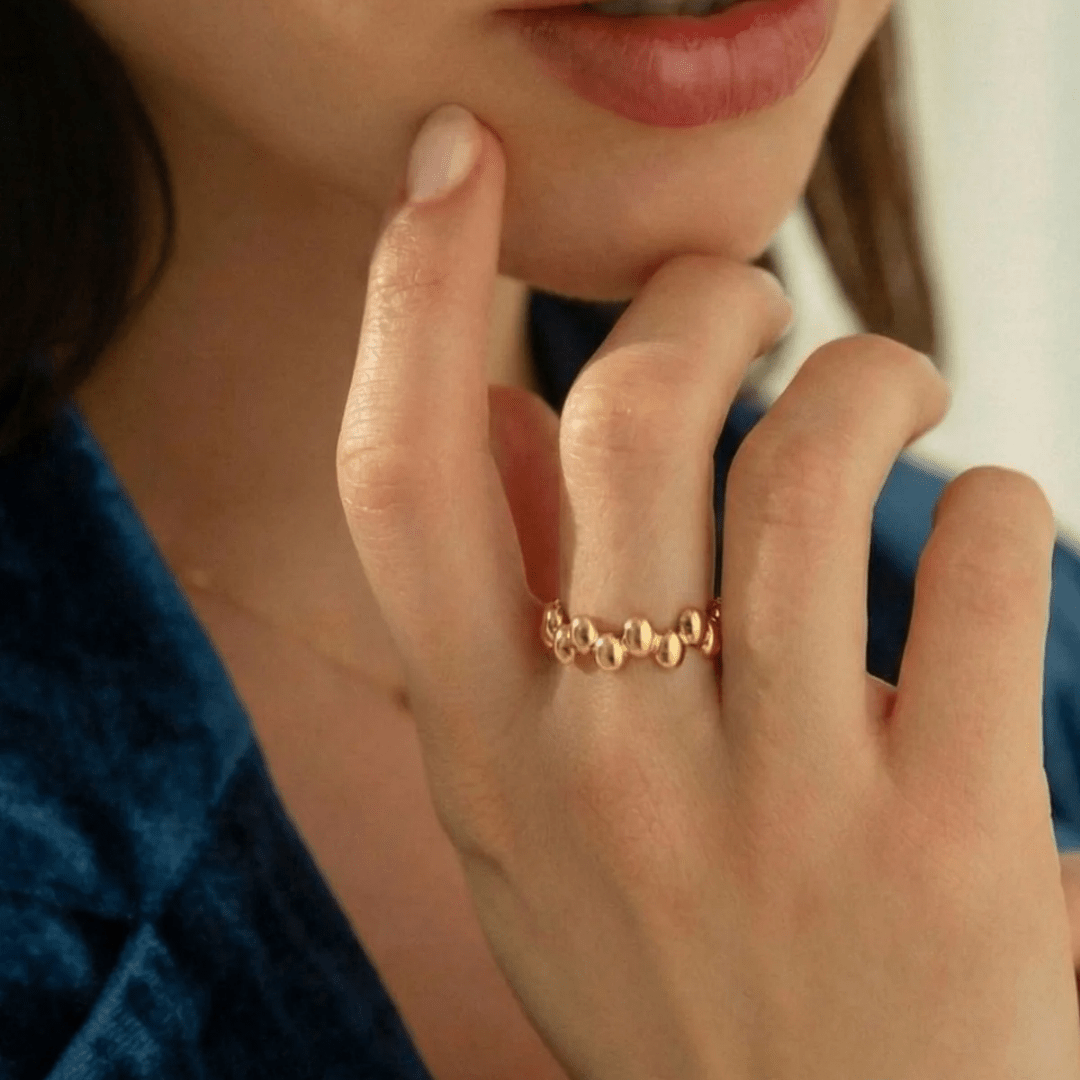 Ellipse Ring — worn