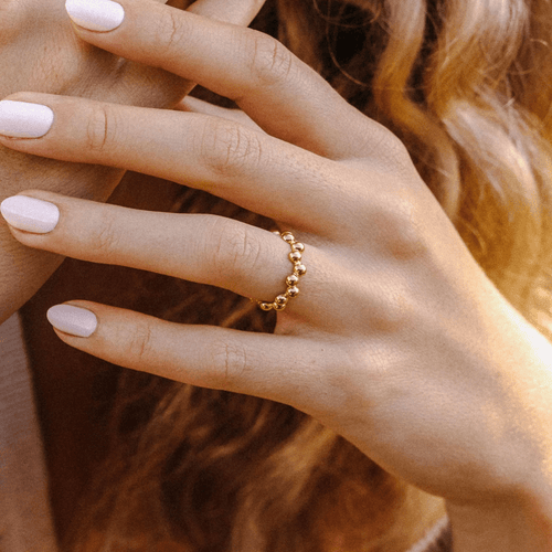 Ellipse Ring — worn