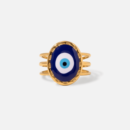 Evil Eye Ring — detail