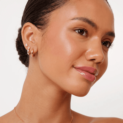 Sparkle Earring Set — worn
