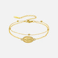 Pulsera Doble Bendita