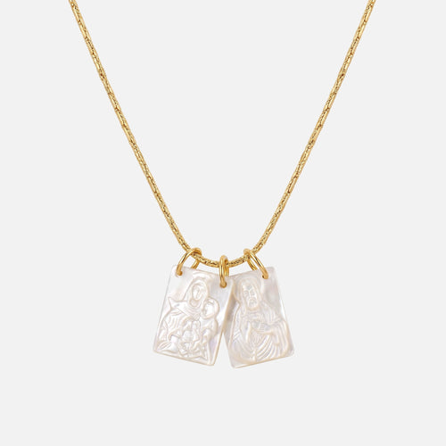 Carmel Scapular Necklace — studio shot