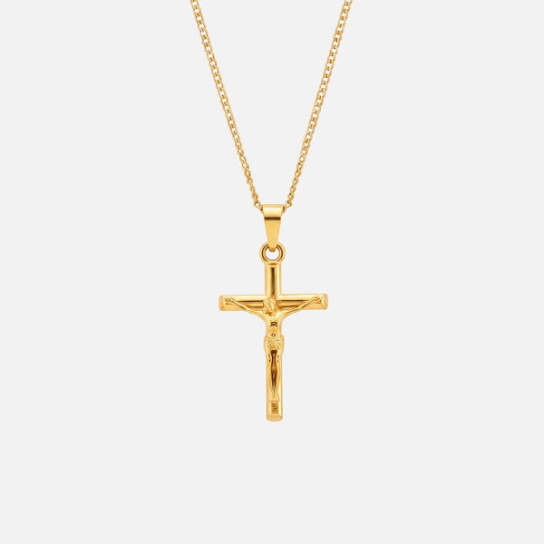 Crucifix Necklace — studio shot