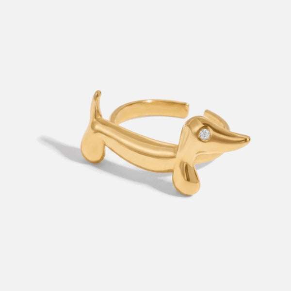 Dachshund Ring — studio shot