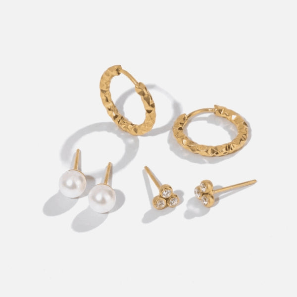 Essential Earring Set — studio shot