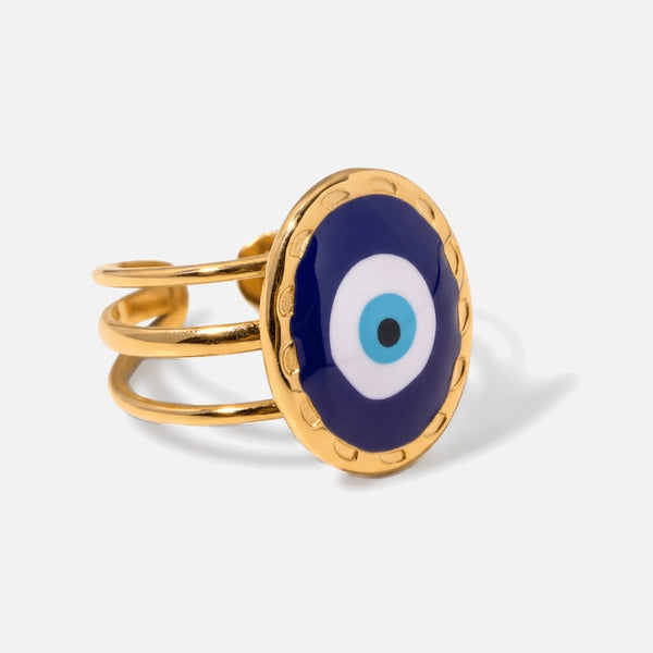 Evil Eye Ring — studio shot