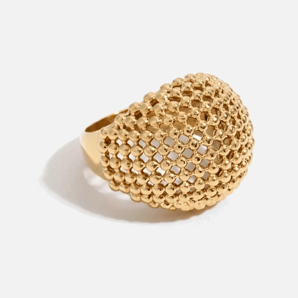 Mesh Dome Ring — studio shot