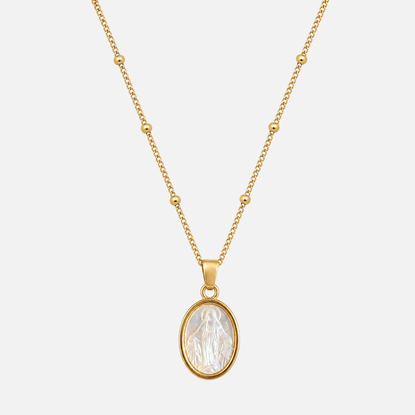 Our Lady of Grace Necklace — studio shot