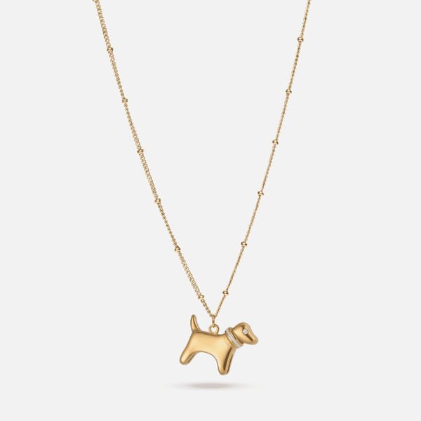Puppy Necklace — studio shot