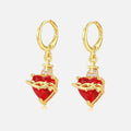 Aretes Sagrado Corazón
