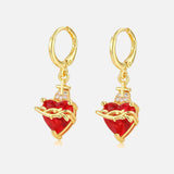 Aretes Sagrado Corazón