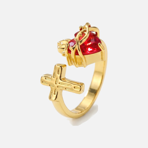 Sacred Heart Ring — studio shot