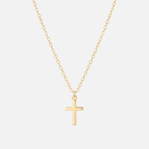 Timeless Cross Necklace — studio shot