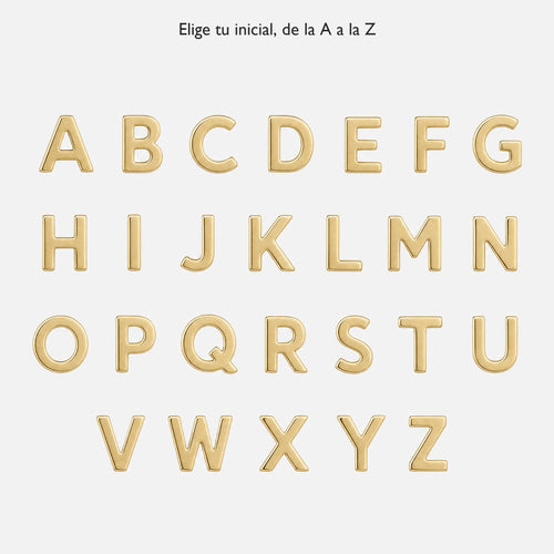 Initial Cross Necklace — all 26 initials