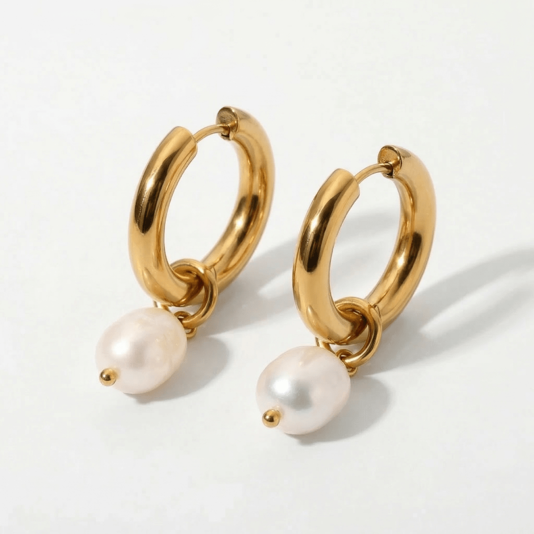 Bella Pearl Earrings