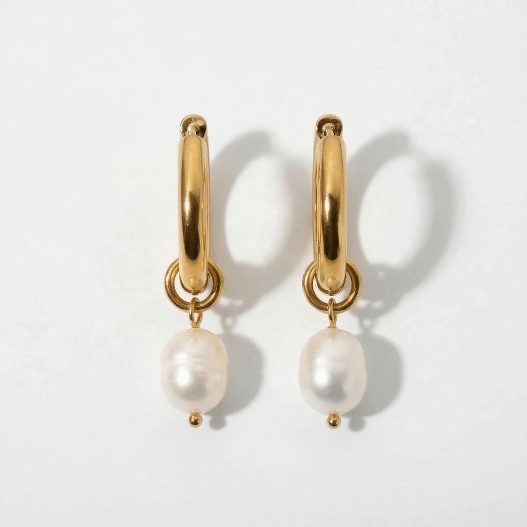 Bella Pearl Earrings
