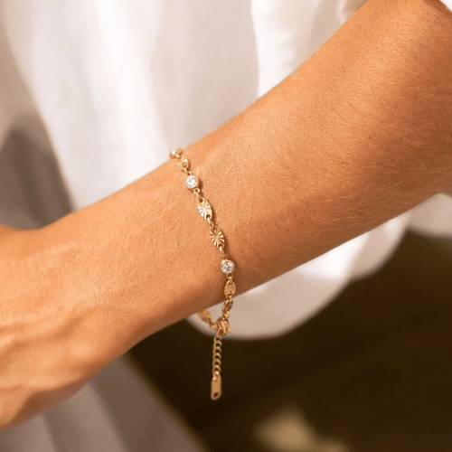 Aurora Bracelet — worn