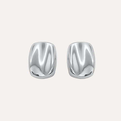 Rafaela Earrings — in Silver — studio shot