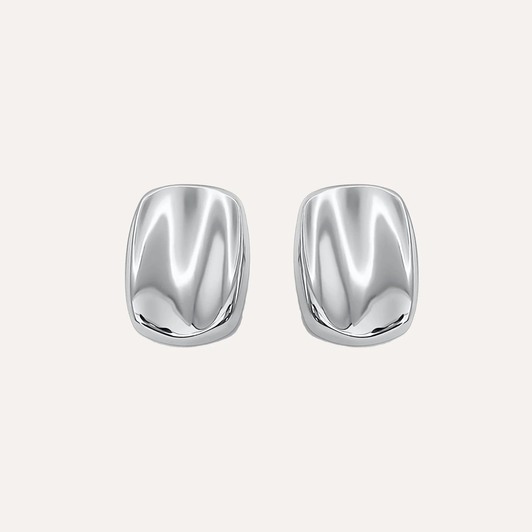 Rafaela Earrings — in Silver — studio shot