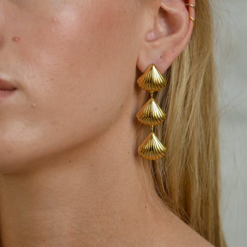 Aelia Earrings — worn