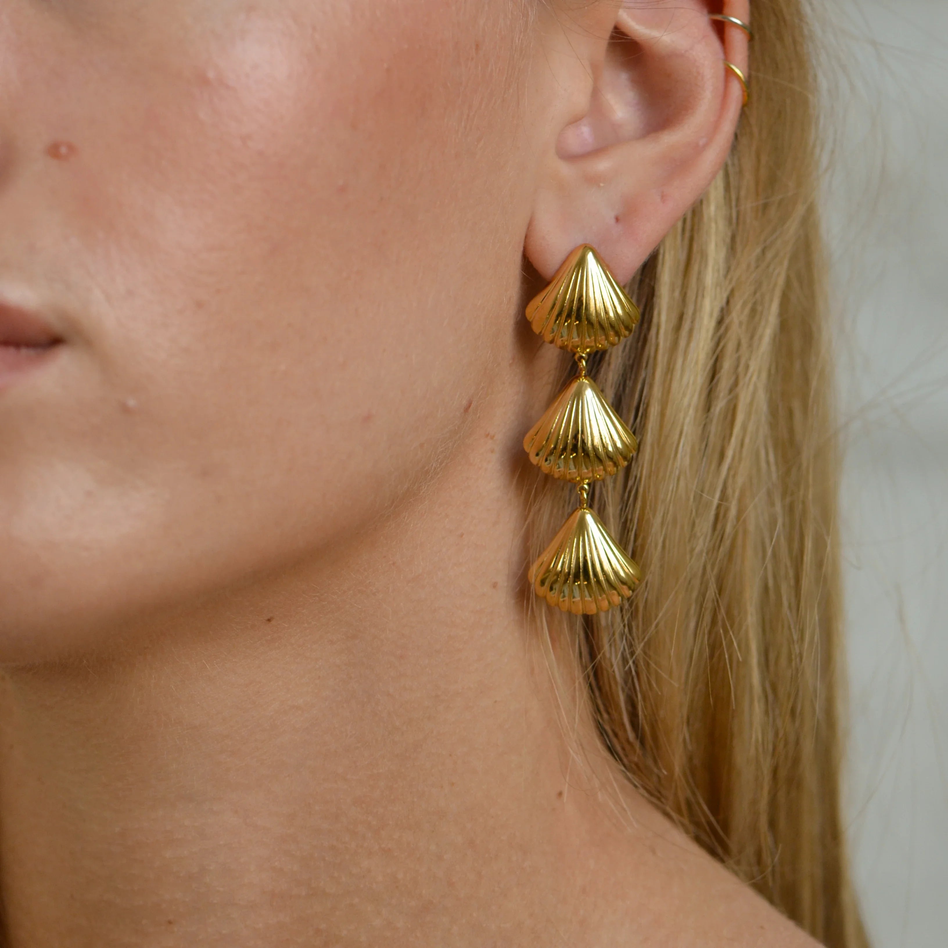 Aelia Earrings — worn
