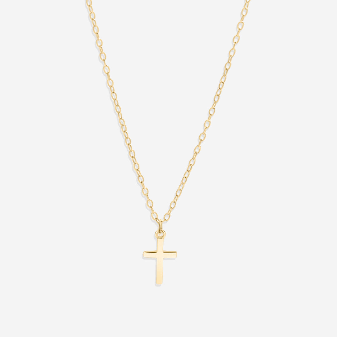 Timeless Cross Necklace — detail
