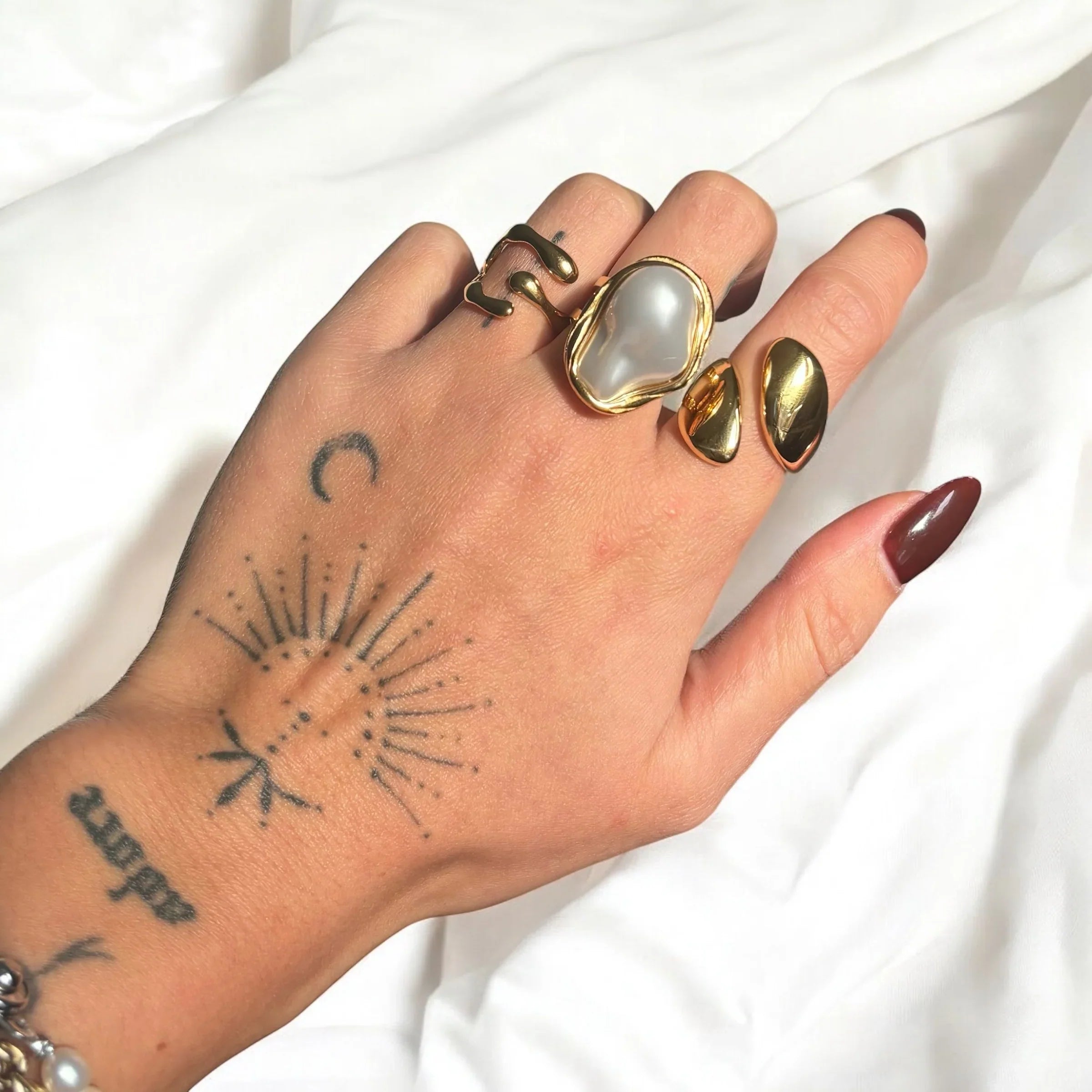 Ayla Gleam Pearl Ring