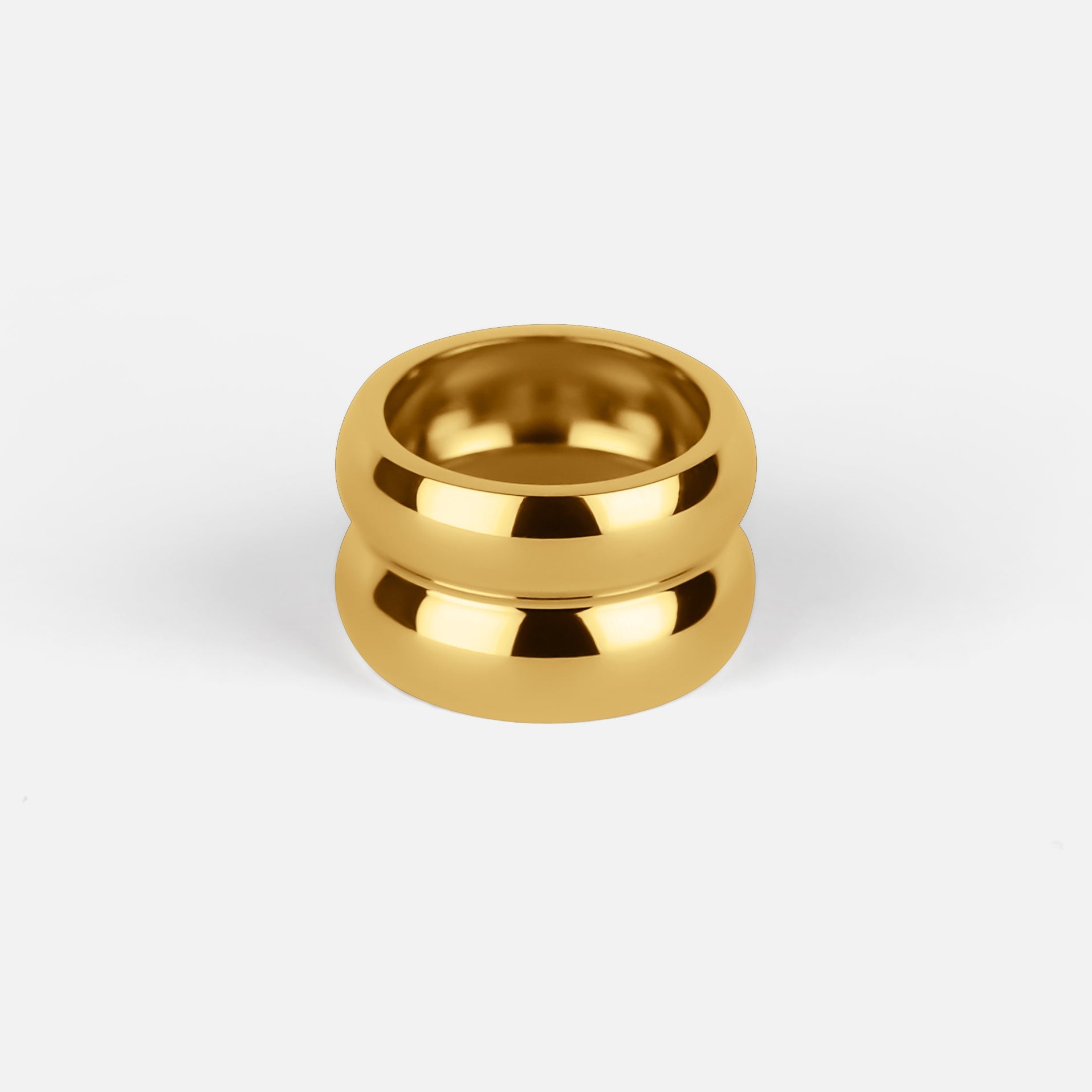 Double Ring — studio shot on light grey