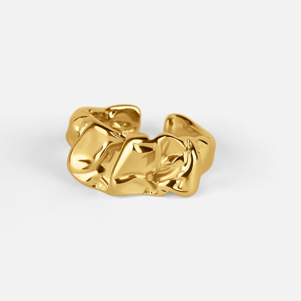 Meteorite Ring — studio shot on light grey