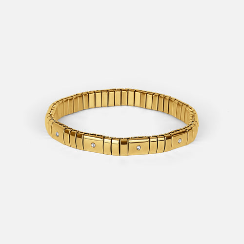 Solitaire Bracelet — studio shot on light grey