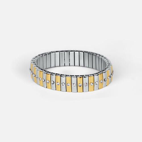Crystal Duo Bracelet — studio shot on light grey