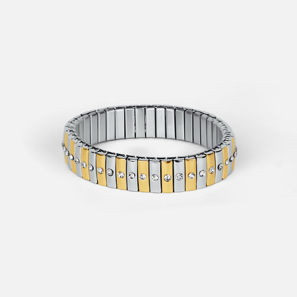 Crystal Duo Bracelet — studio shot on light grey