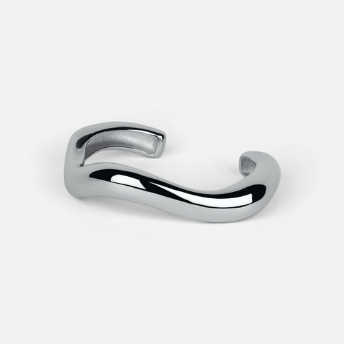 Luna Bangle — in Silver — studio shot
