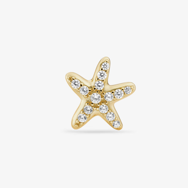 Marina Star Studs — studio shot on light grey