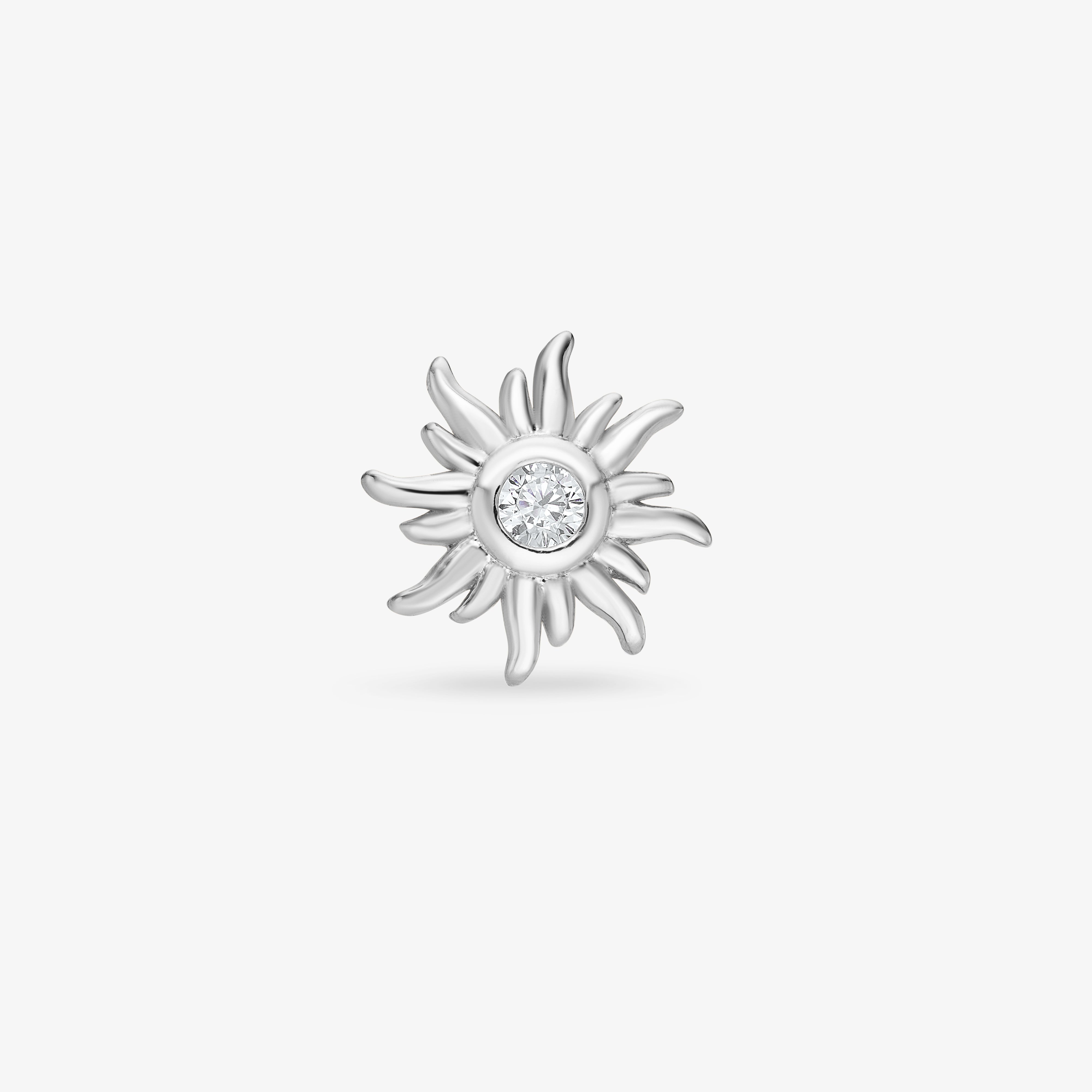 Little Sun Studs — detail