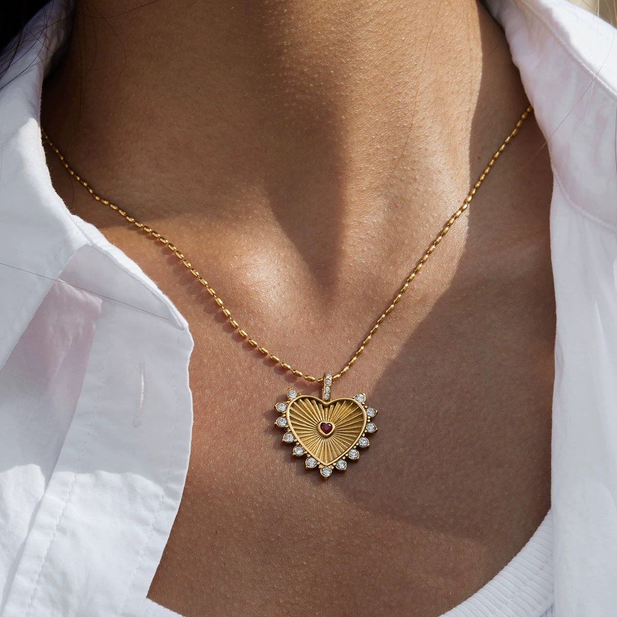 Victoria Necklace — worn