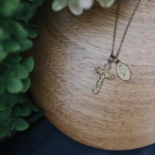 Eternal Promise Necklace — worn