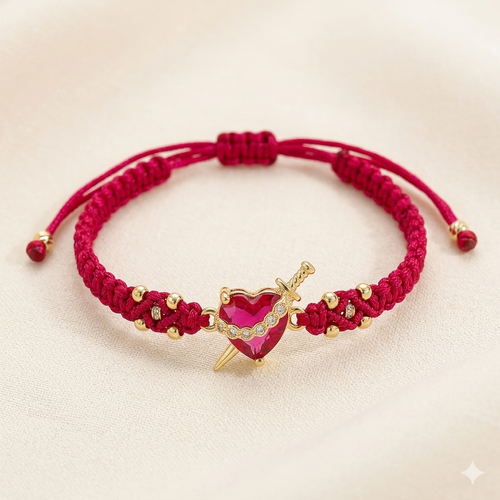 Heart of Mary Bracelet — detail