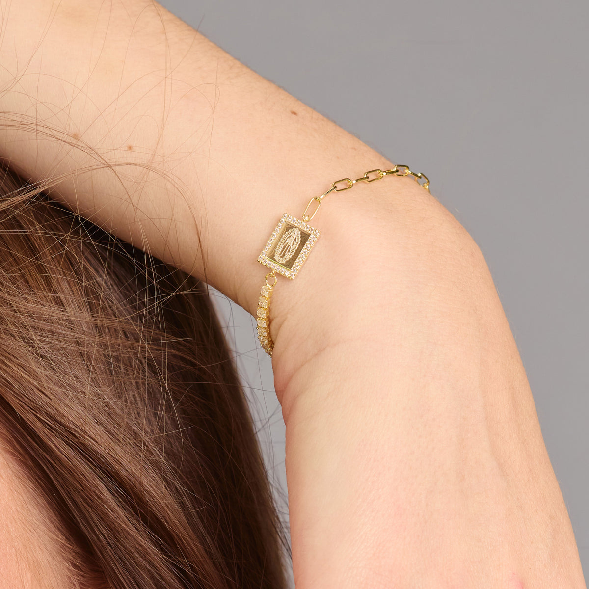 Guadalupe Sparkle Bracelet — worn