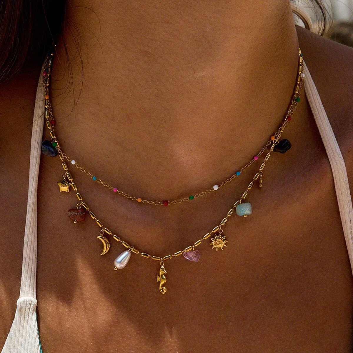 Summer Necklace in Tenerife