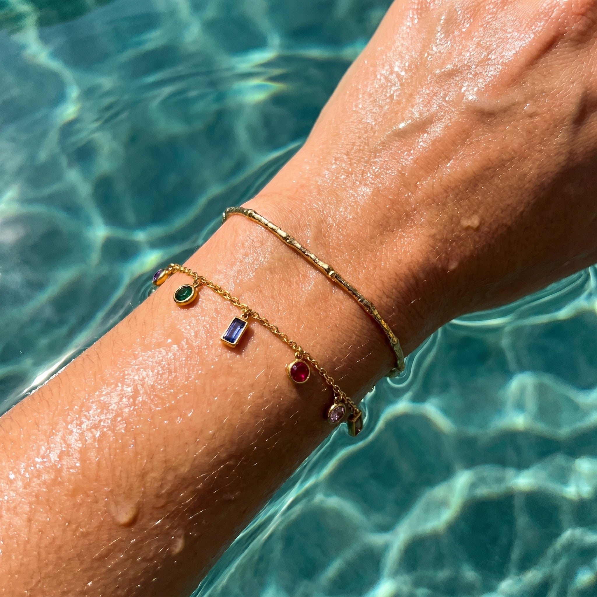 Anna Bracelet — worn