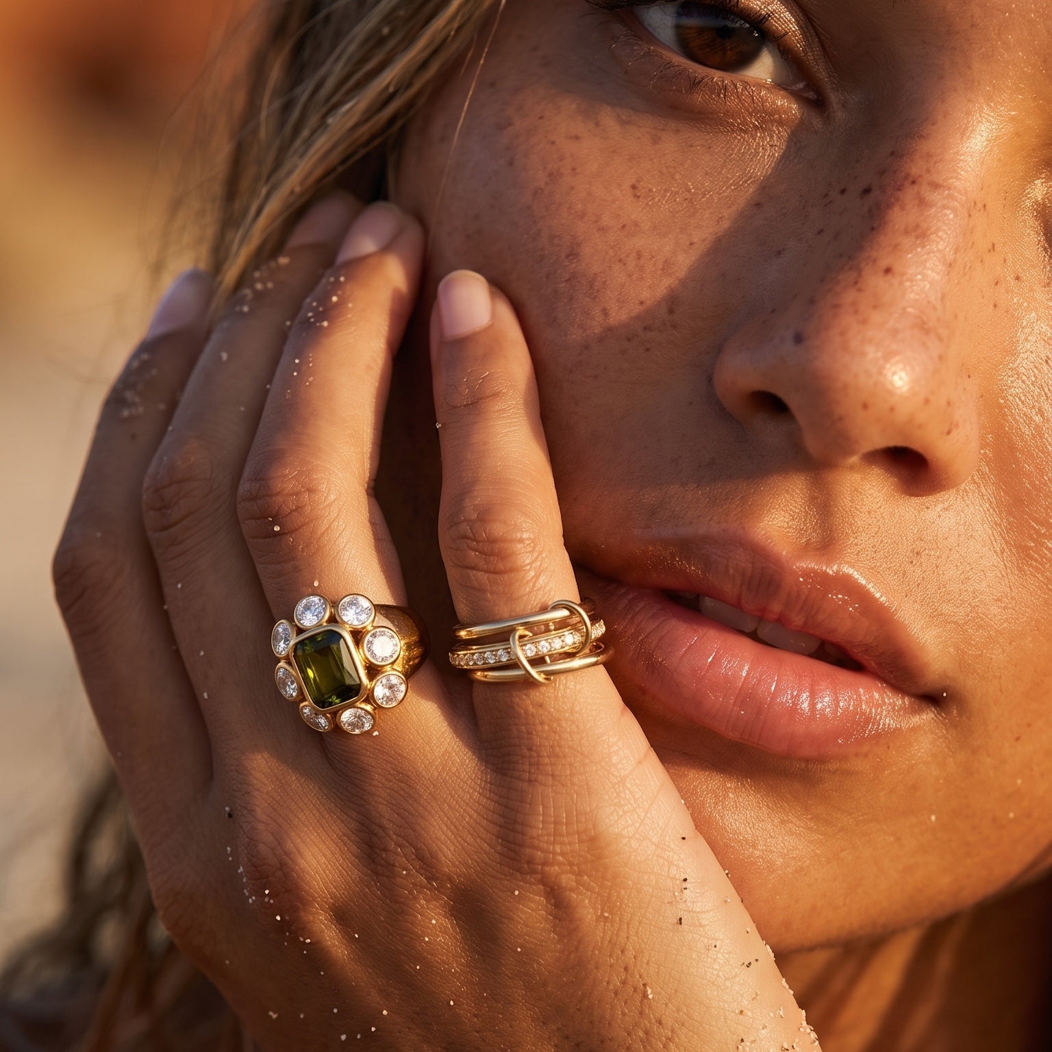 Angelina Ring — worn