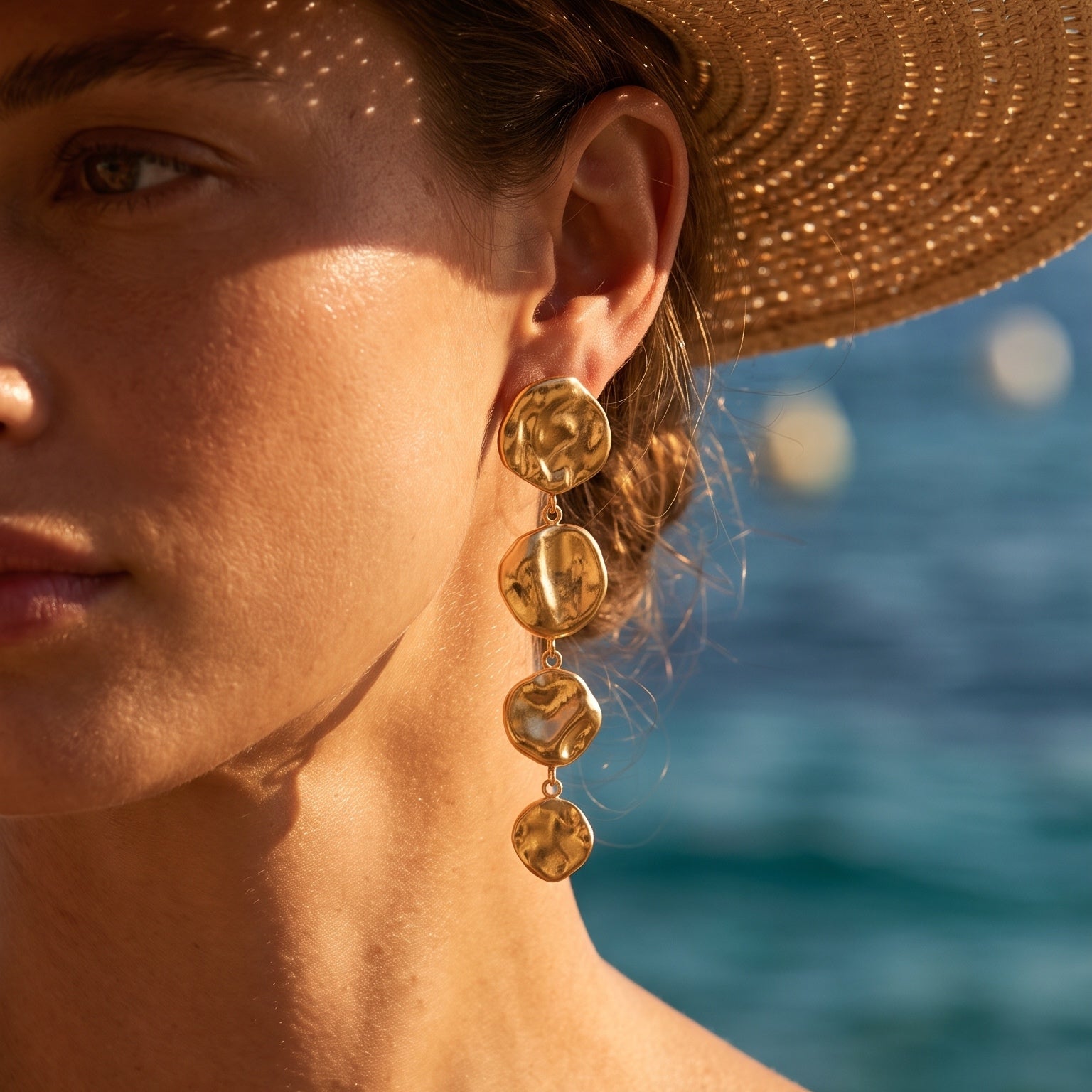 Angelina Earrings — worn