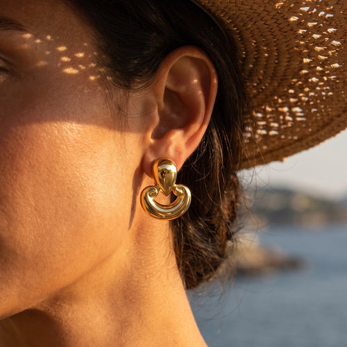 Gisele Earrings — worn