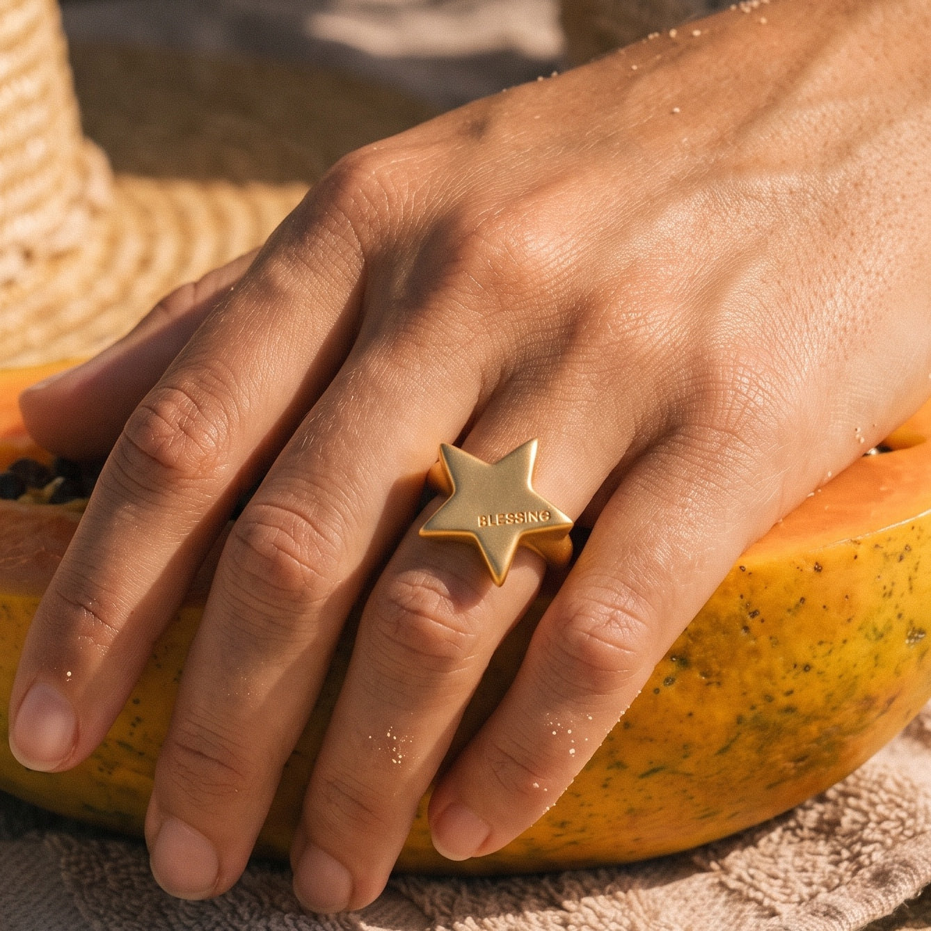 Starlight Ring — worn