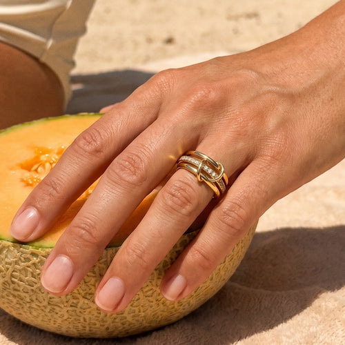 Angelina Ring — worn
